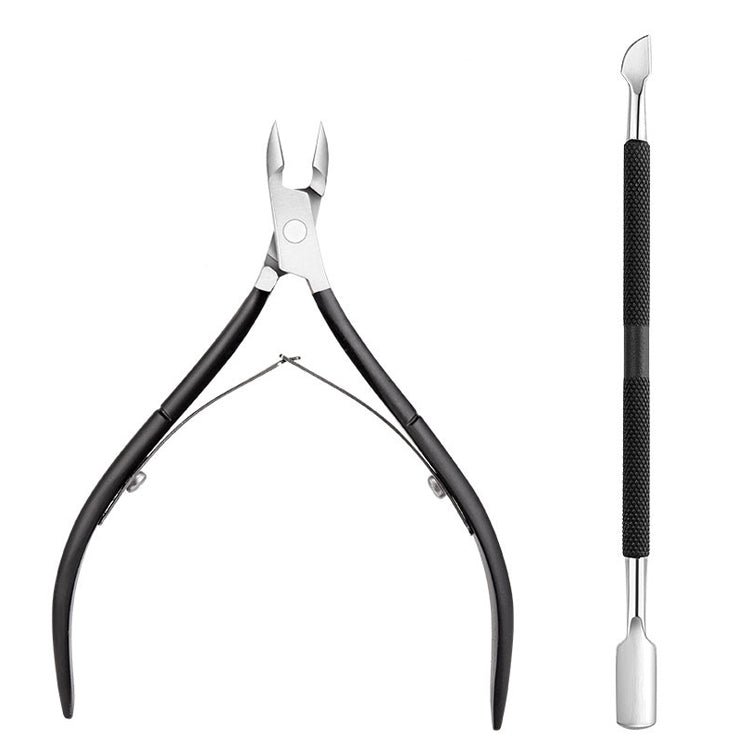 FABIYAN Stainless Steel Dead Skin Shear Steel Push Nail Art Tool Set, Specification: Set 3 — 3 Sets-Set 4