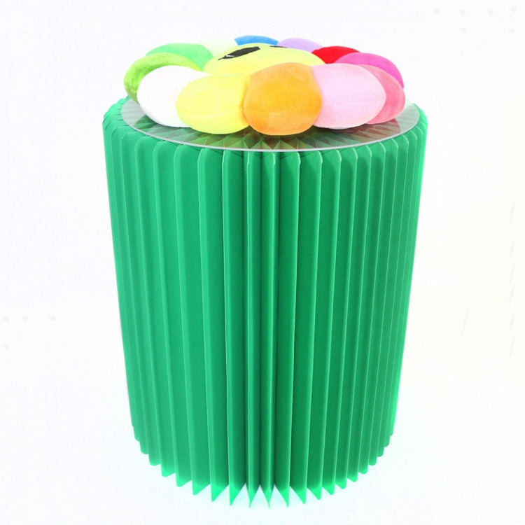 SH-236 Short Folding Paper Stool Household Multifunctional Convenient Stool — Green