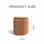 SH-236 Short Folding Paper Stool Household Multifunctional Convenient Stool — view 9