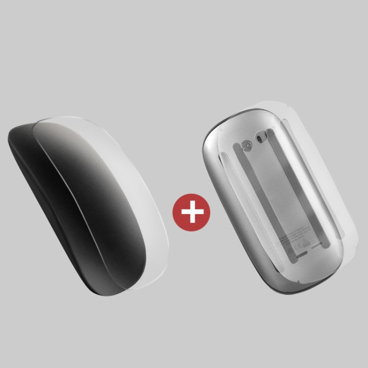 4 PCS Mouse Protection Flim Sticker For Apple Magic Trackpad 2 — Mouse Front Film + Back Film