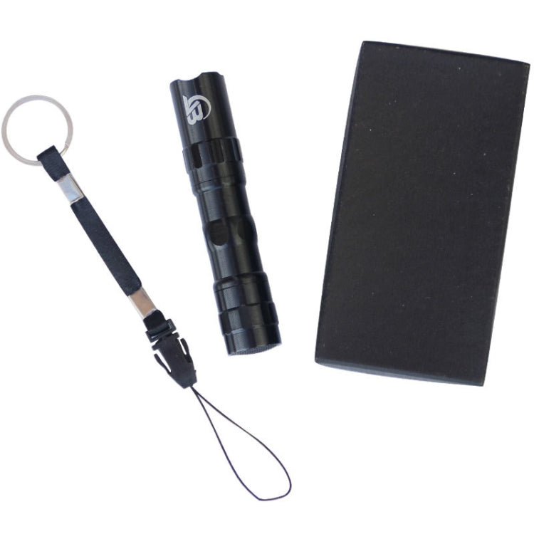 JUNGLELEOPARD 3 PCS Aluminum Alloy Strong Light Flashlight Mini Spotlight LED Light