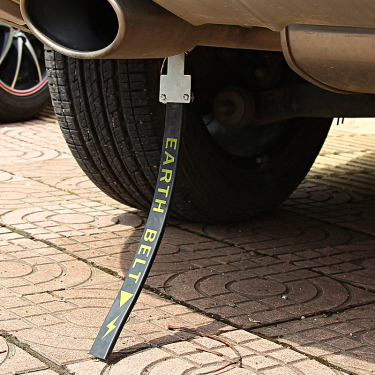 P116 Car Electrostatic Belt Eliminator Hanging Grounding Chain Metal Rubber Static Eliminator
