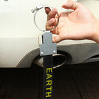 P116 Car Electrostatic Belt Eliminator Hanging Grounding Chain Metal Rubber Static Eliminator