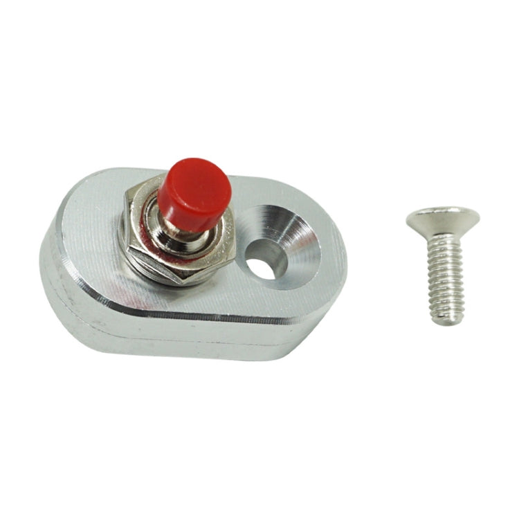 Motorcycle Modification Accessories Handlebar Switch Headlights Spotlights Overtaking Lights Power Off Start Ignition Horn Combination Switch — Single Switch Silver