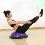 46cm Wave Speed Ball Yoga Semi-Circular Balance Ball Fitness Pilates Ball