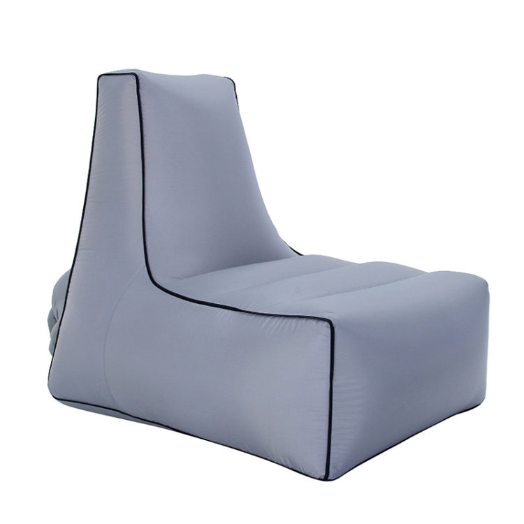 BB1082 Inflatable Sofa Inflatable Bed Outdoor Folding Portable Air Sofa Size:85 x 80 x 70cm — Wine Red