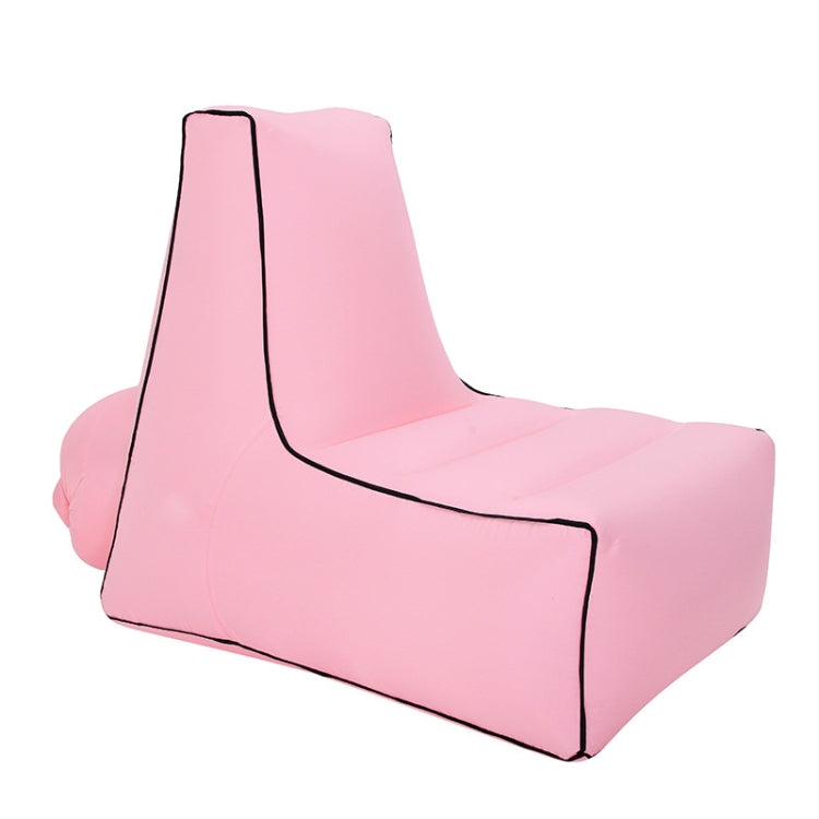 BB1082 Inflatable Sofa Inflatable Bed Outdoor Folding Portable Air Sofa Size:85 x 80 x 70cm — Gray