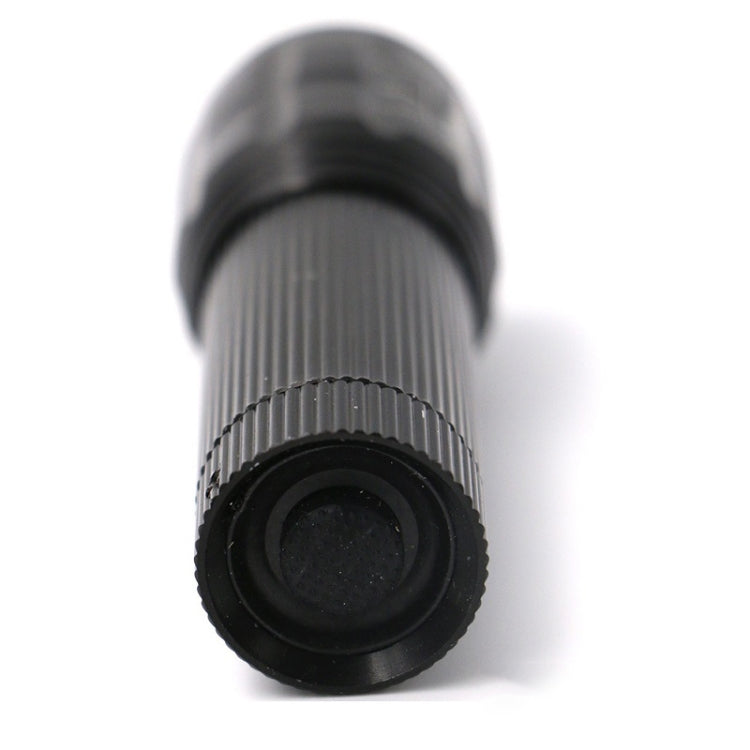 2 PCS Three-Speed Zoom LED Flashlight Mini Aluminum Flashlight