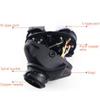 VS170E-D Trailer Plug Socket Adapter 13P Transfer Double 7P Connector EU Plug