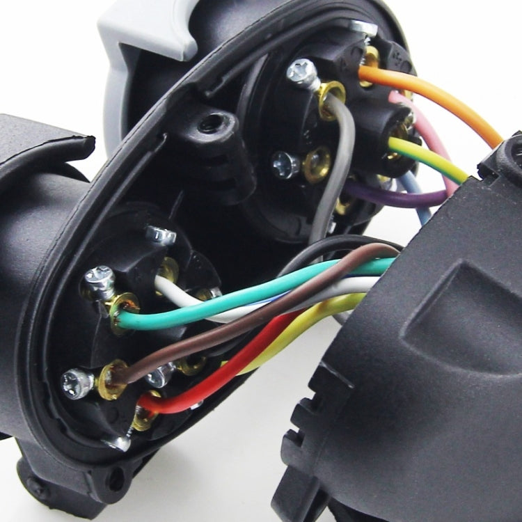 VS170E-D Trailer Plug Socket Adapter 13P Transfer Double 7P Connector EU Plug