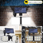 Solar Human Body Induction Light Outdoor Waterproof LED Wall Light — view 8