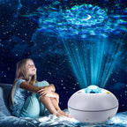 LED Watermark Remote Control Projection Starry Sky Light Laser Projection Light Atmosphere Night Light — view 7