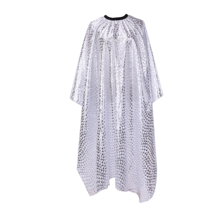 Hair Salon Breathable Non-Stick Hair Cloth Baked Oil Cutting Shawl — Black
