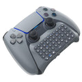 JYS-P5121 Bluetooth Wireless Handle Keyboard Can Chat Voice External Keyboard Suitable For PS5, Note: Without Handle