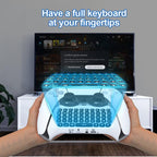 JYS-P5121 Bluetooth Wireless Handle Keyboard Can Chat Voice External Keyboard Suitable For PS5, Note: Without Handle — view 5