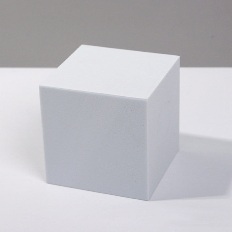 8 PCS Geometric Cube Photo Props Decorative Ornaments Photography Platform, Colour: 5 x 5 x 5cm Small White Square — Small White Square