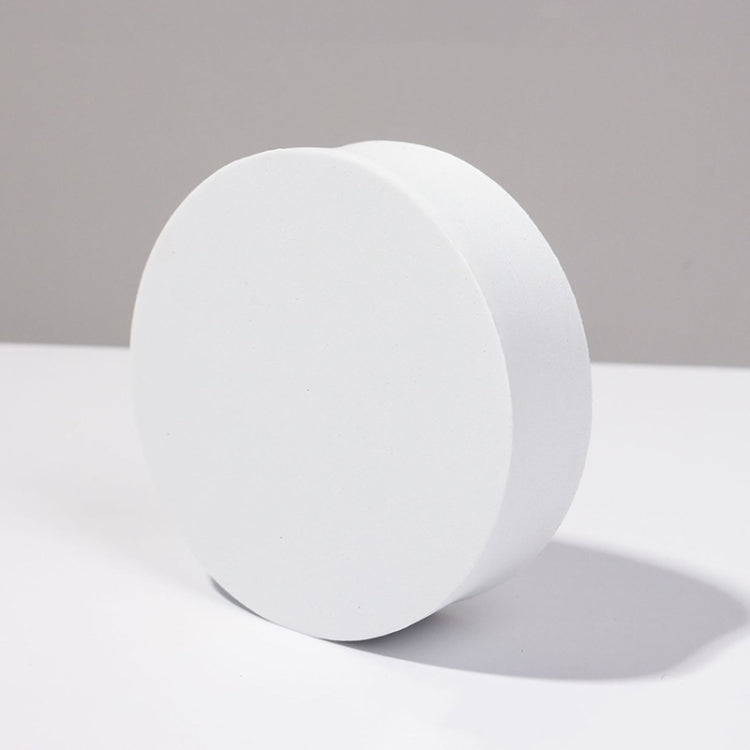 8 PCS Geometric Cube Photo Props Decorative Ornaments Photography Platform, Colour: 5 x 5 x 5cm Small White Square — Small White Cylindrical