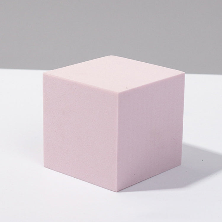 8 PCS Geometric Cube Photo Props Decorative Ornaments Photography Platform, Colour: 5 x 5 x 5cm Small White Square — Small Light Pink Square