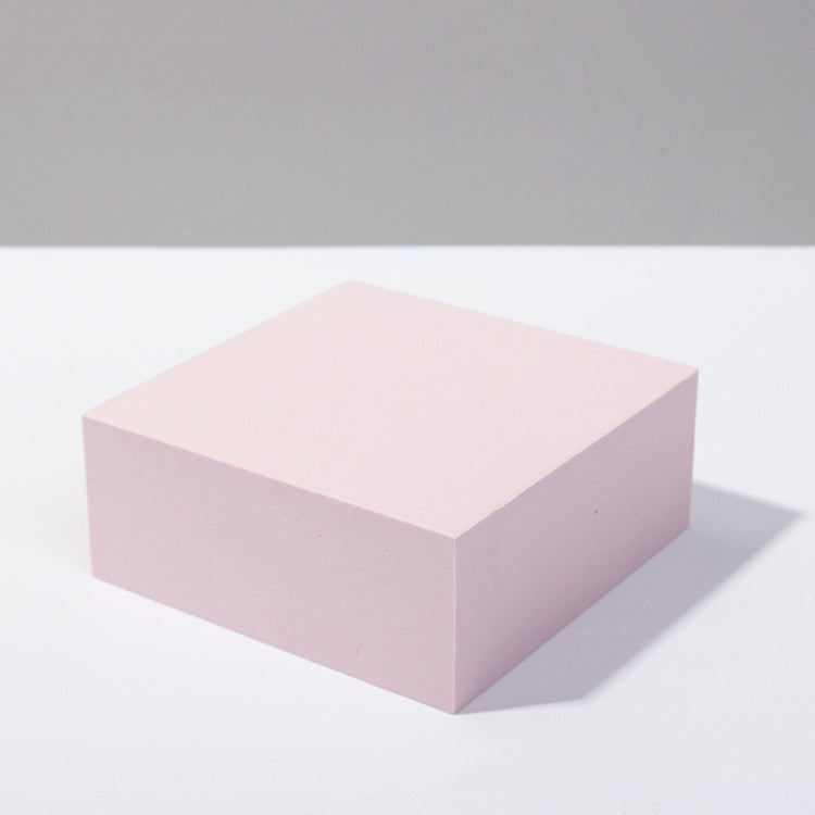 8 PCS Geometric Cube Photo Props Decorative Ornaments Photography Platform, Colour: 5 x 5 x 5cm Small White Square — Large Light Pink Square
