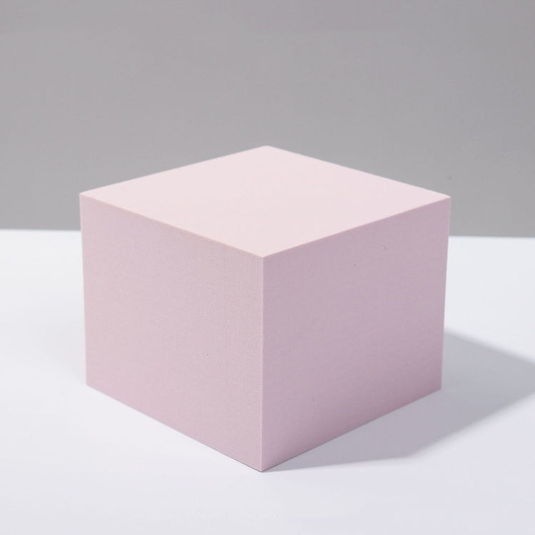 8 PCS Geometric Cube Photo Props Decorative Ornaments Photography Platform, Colour: 5 x 5 x 5cm Small White Square — Small Light Pink Rectangular