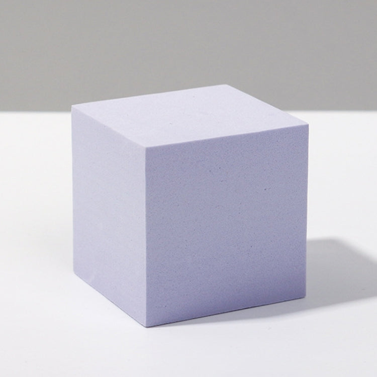 8 PCS Geometric Cube Photo Props Decorative Ornaments Photography Platform, Colour: 5 x 5 x 5cm Small White Square — Small Purple Square