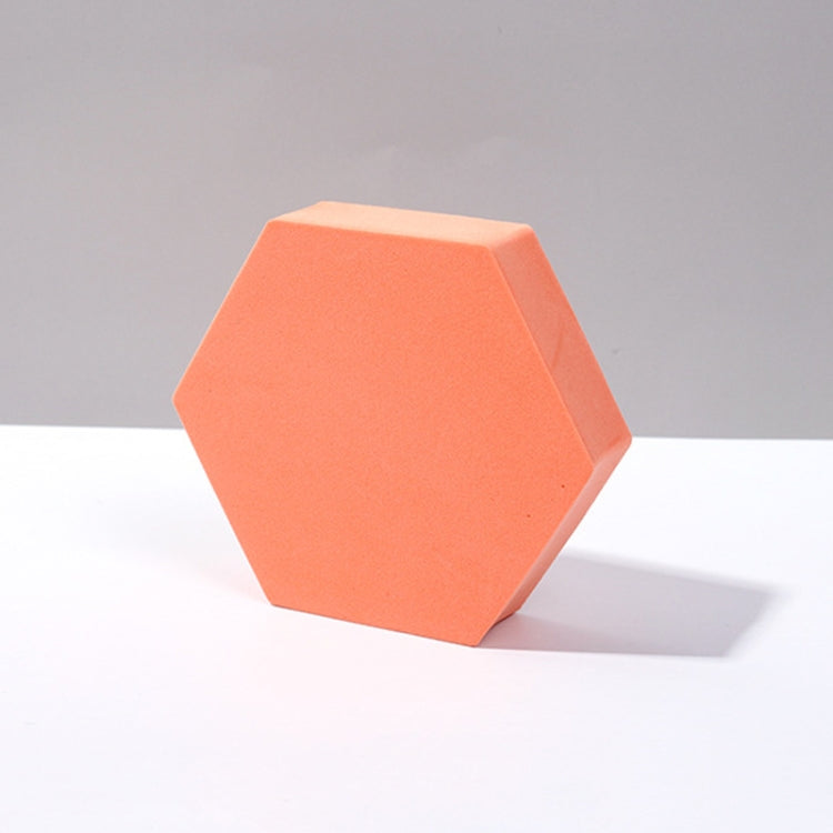 8 PCS Geometric Cube Photo Props Decorative Ornaments Photography Platform, Colour: 5 x 5 x 5cm Small White Square — Large Orange Cylinder