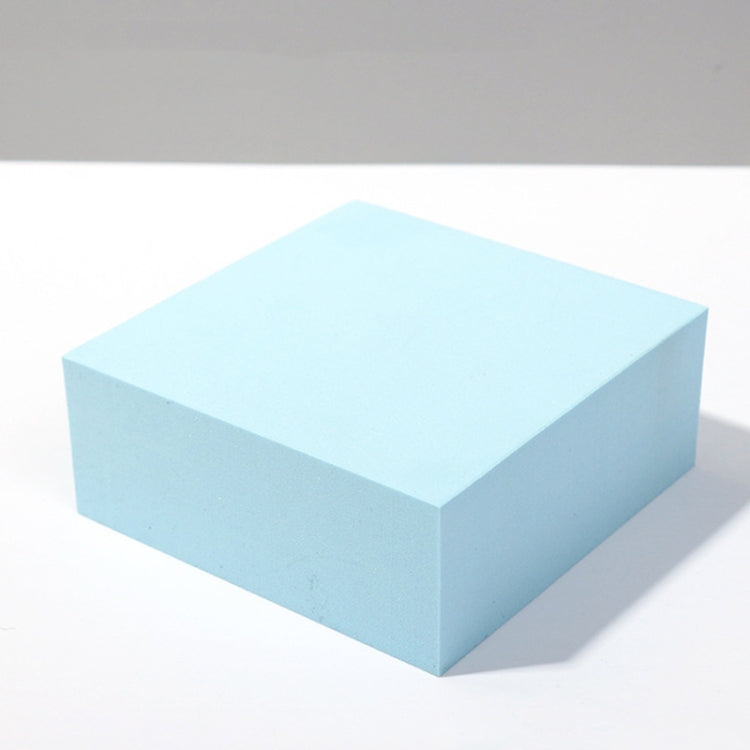 8 PCS Geometric Cube Photo Props Decorative Ornaments Photography Platform, Colour: 5 x 5 x 5cm Small White Square — Large Light Blue Square