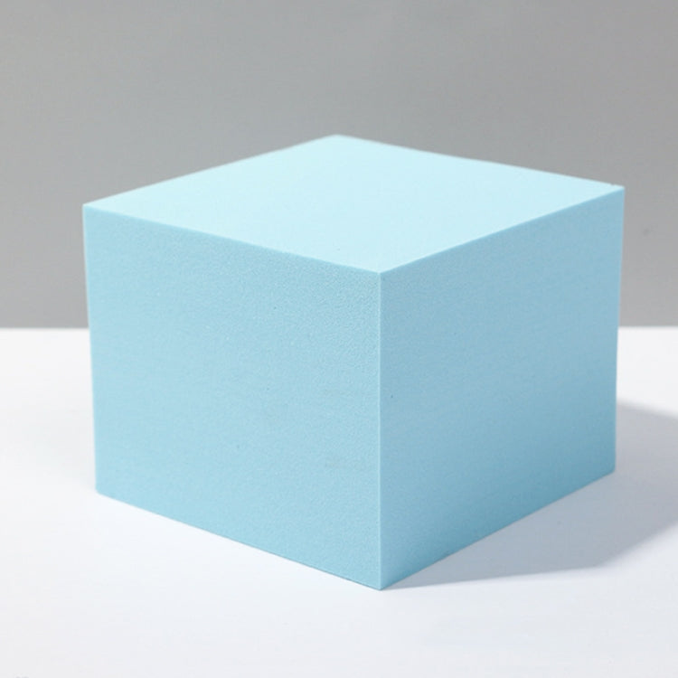 8 PCS Geometric Cube Photo Props Decorative Ornaments Photography Platform, Colour: 5 x 5 x 5cm Small White Square — Small Light Blue Rectangular