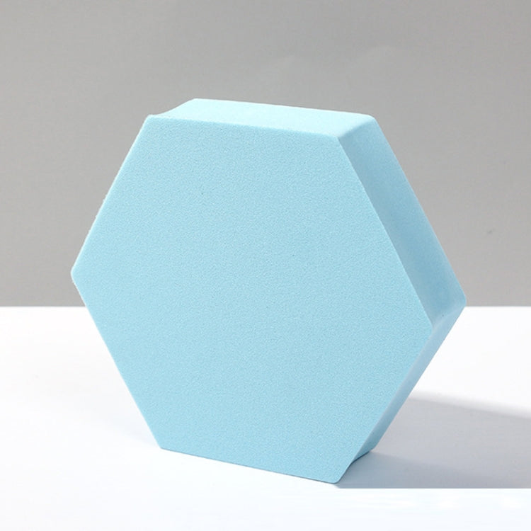 8 PCS Geometric Cube Photo Props Decorative Ornaments Photography Platform, Colour: 5 x 5 x 5cm Small White Square — Small Light Blue Hexagon