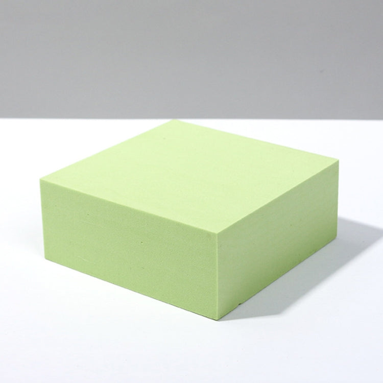 8 PCS Geometric Cube Photo Props Decorative Ornaments Photography Platform, Colour: 5 x 5 x 5cm Small White Square — Large Green Square