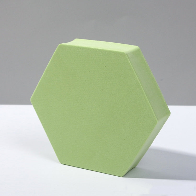 8 PCS Geometric Cube Photo Props Decorative Ornaments Photography Platform, Colour: 5 x 5 x 5cm Small White Square — Small Green Hexagon