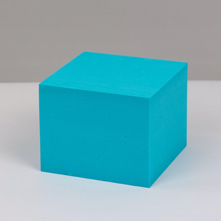 8 PCS Geometric Cube Photo Props Decorative Ornaments Photography Platform, Colour: 5 x 5 x 5cm Small White Square — Small Lake Blue Rectangular