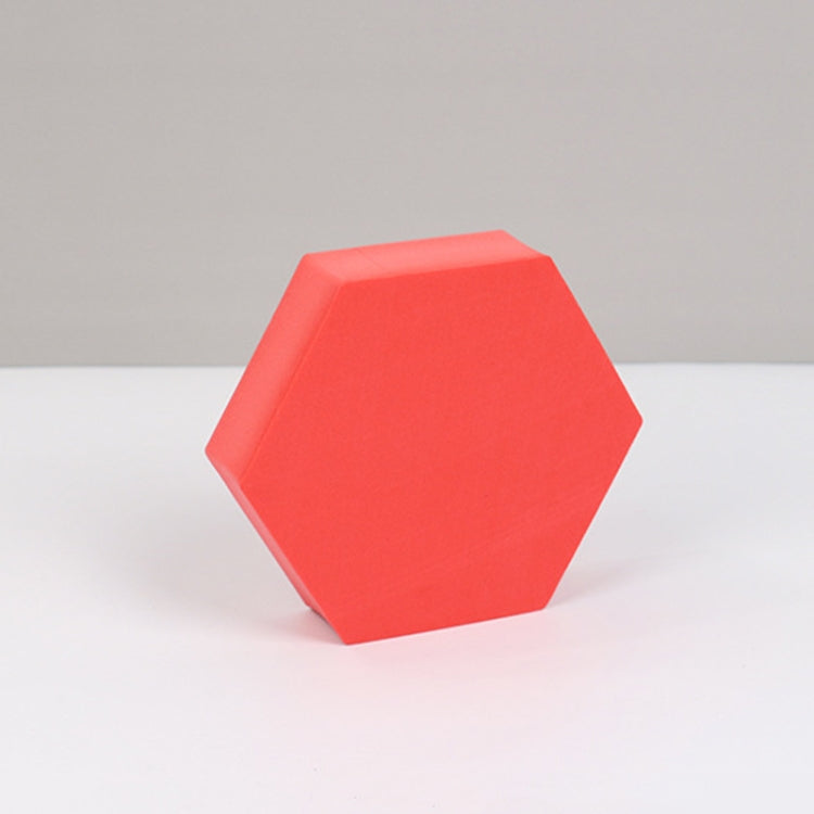 8 PCS Geometric Cube Photo Props Decorative Ornaments Photography Platform, Colour: 5 x 5 x 5cm Small White Square — Large Red Cylinder