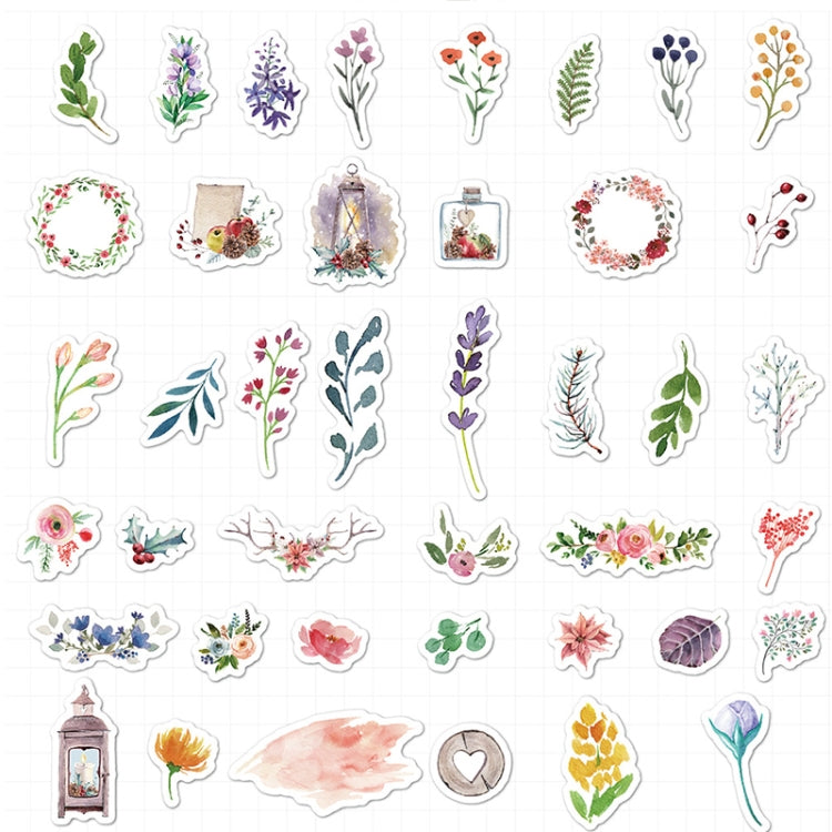 TH001-22 40 in 1 Japanese Paper Decoration Hand Account DIY Sticker