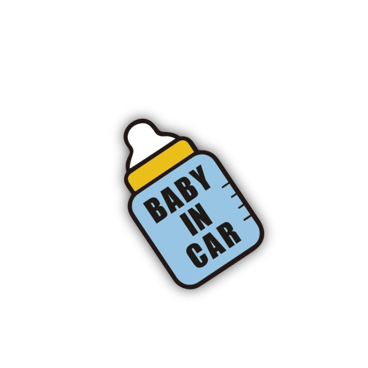 10 PCS There Is A Baby In The Car Stickers Warning Stickers Style: — CT203 Baby R Boy Magnetic Stickers