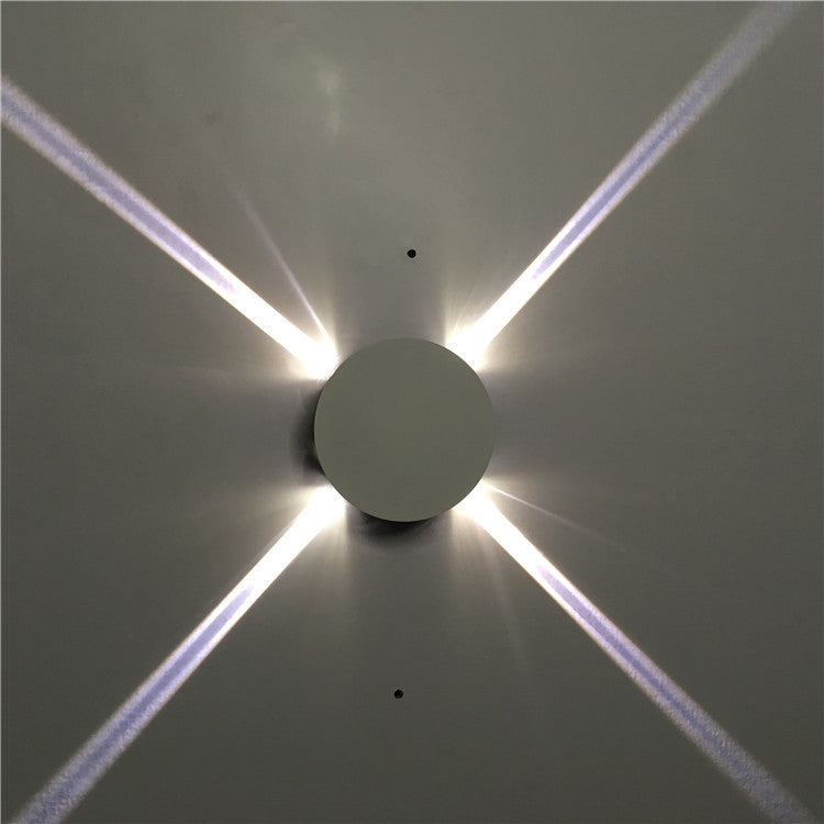 LED Cross Star Wall Light Style Lamp Bar Network Bar KTV Club Background Wall Decoration Light