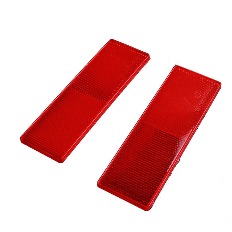 50 PCS Car Body Reflective Stickers Plastic Reflective Strip Reflector Truck Reflective Tablet