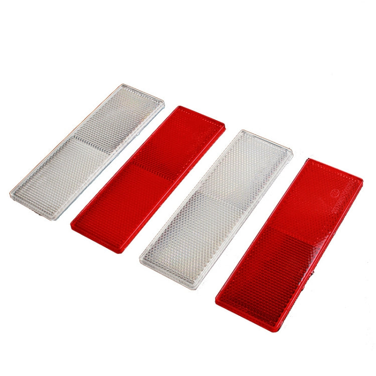 50 PCS Car Body Reflective Stickers Plastic Reflective Strip Reflector Truck Reflective Tablet