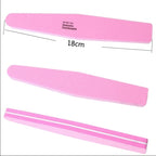 20 PCS 178x28x12mm Diamond-Shaped High-Elastic Sponge Nail Tool Random Colour Delivery