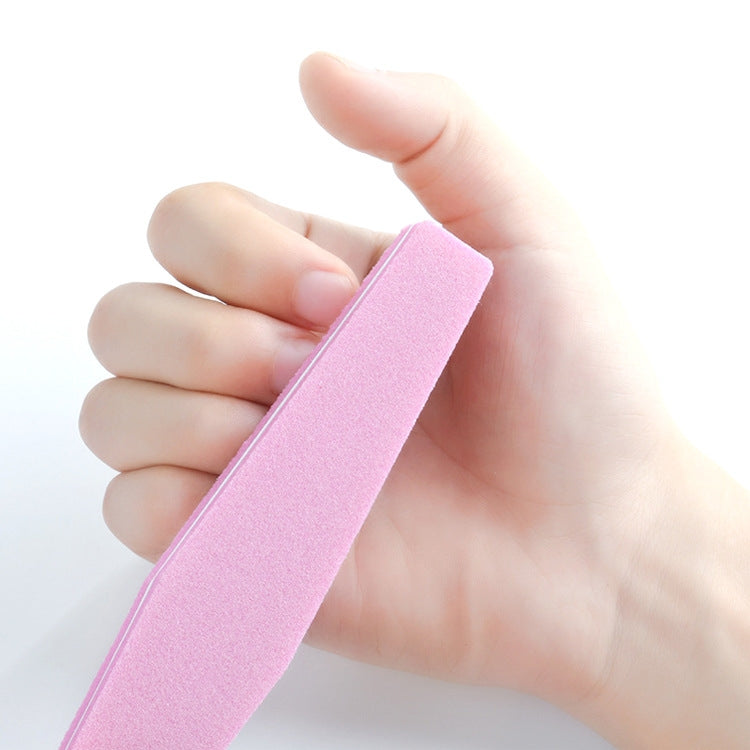 20 PCS 178x28x12mm Diamond-Shaped High-Elastic Sponge Nail Tool Random Colour Delivery