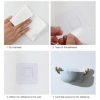 Cartoon Animal Cute Deer Soap Holder Seamless Wall-Mounted Bathroom Storage Box — view 7