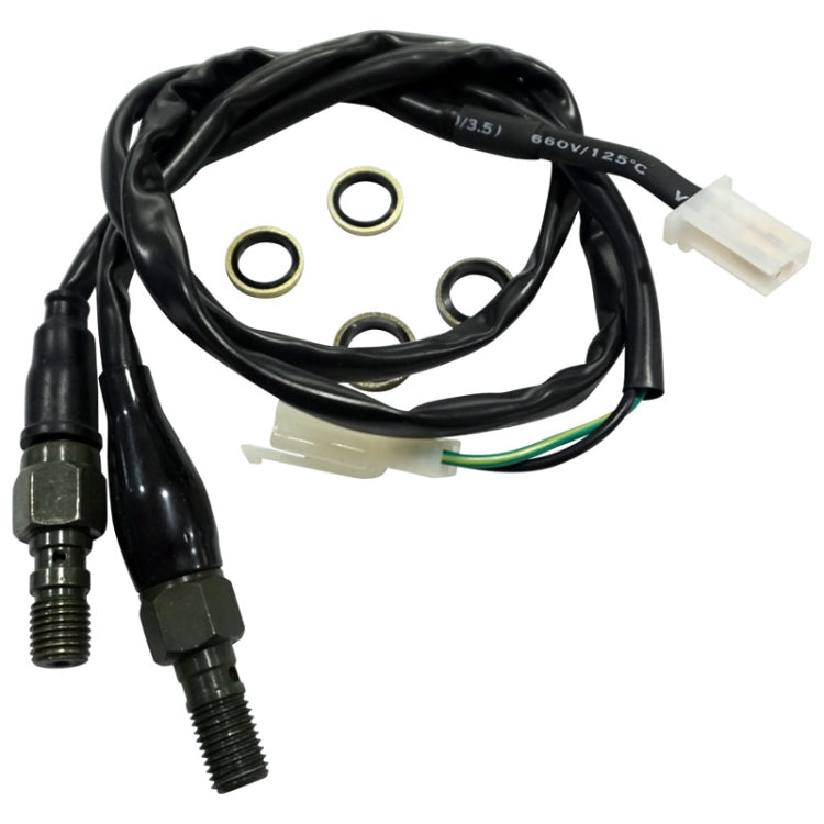 2 PCS Motorcycle Modified Accessories Disc Brake Hydraulic Switch Line