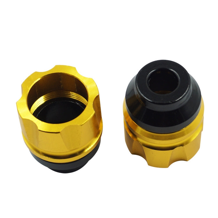 2 Pairs Motorcycle Modified Accessories Anti-Drop Cup CNC Aluminum Alloy Anti-Collision And Shock Absorbing Front Fork Cup — Red