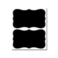 50 Sets Erasable Waterproof Removable Bottle Can PVC Blackboard Sticker