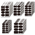 50 Sets Erasable Waterproof Removable Bottle Can PVC Blackboard Sticker — view 14