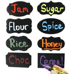 50 Sets Erasable Waterproof Removable Bottle Can PVC Blackboard Sticker — view 15