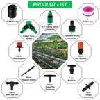 30m Adjustable Dripper DIY Automatic Watering Device Drip Irrigation Kit, 149 In 1 — view 3