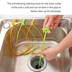 Kitchen Pipe Dredge Hook Sewer Toilet Anti-Blocking Sink Dredge Kit, Style: — view 7