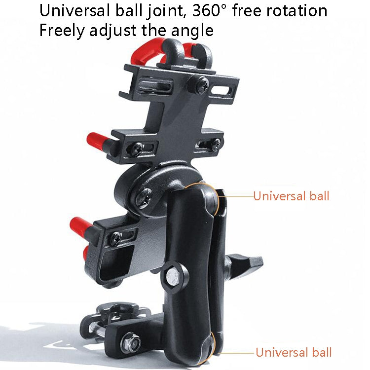 Motorcycle Metal Navigation Mobile Phone Bracket, Style: