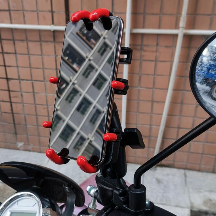 Motorcycle Metal Navigation Mobile Phone Bracket, Style: